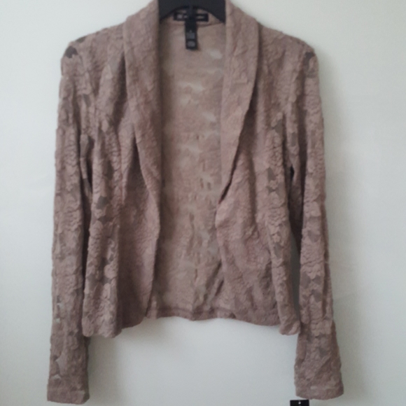 Womens Elegant Lace Blazer - Small - MACYS - Picture 3 of 15